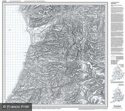 Aberystwyth & Machynlleth (1833) Old Edition Folded Sheet Map