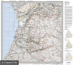 Aberystwyth & Machynlleth (1921) Popular Edition Folded Sheet Map