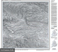 Barnard Castle (1860) Old Edition Folded Sheet Map