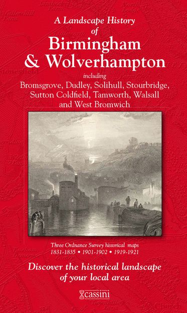 Birmingham & Wolverhampton (1831) 3-Map Boxed Sets Folded Sheet Map
