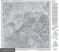 Blackburn & Burnley (1842) Old Edition Folded Sheet Map