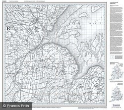 Boston & Spalding (1824) Old Edition Folded Sheet Map