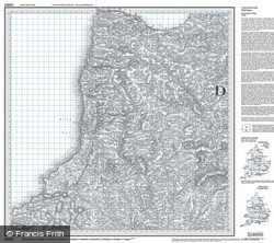 Bude & Clovelly (1809) Old Edition Folded Sheet Map