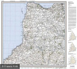 Bude & Clovelly (1919) Popular Edition Folded Sheet Map
