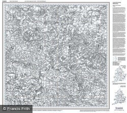 Bury St Edmunds (1805) Old Edition Folded Sheet Map