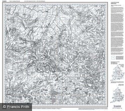 Cambridge & Newmarket (1805) Old Edition Folded Sheet Map