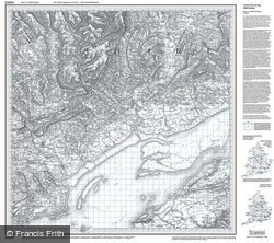 Cardiff & Newport (1809) Old Edition Folded Sheet Map