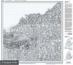 Cardigan & Mynydd Preseli (1819) Old Edition Folded Sheet Map