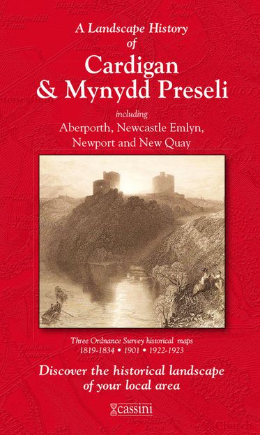 Cardigan & Mynydd Preseli (1819) 3-Map Boxed Sets Folded Sheet Map