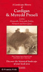 Cardigan & Mynydd Preseli (1819) 3-Map Boxed Sets Folded Sheet Map