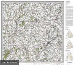 Chelmsford (1919) Popular Edition Folded Sheet Map
