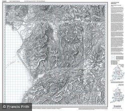 Dolgellau & Porthmadog (1836) Old Edition Folded Sheet Map