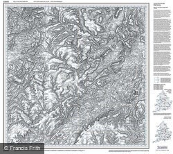 Elan Valley & Builth Wells (1831) Old Edition Folded Sheet Map