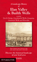 Elan Valley & Builth Wells (1831) 3-Map Boxed Sets Folded Sheet Map