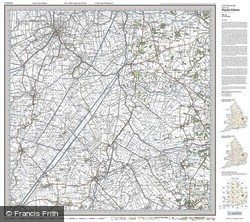 Ely & Wisbech (1920) Popular Edition Folded Sheet Map