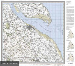 Grimsby (1923) Popular Edition Folded Sheet Map