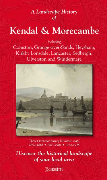 Kendal & Morecambe (1852) 3-Map Boxed Sets Folded Sheet Map