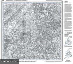 Kidderminster & Wyre Forest (1831) Old Edition Folded Sheet Map
