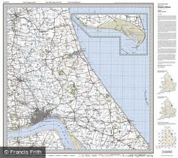 Kingston upon Hull (1924) Popular Edition Folded Sheet Map