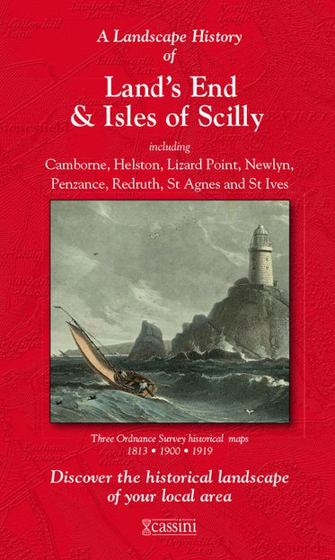 Land's End & Isles of Scilly (1813) 3-Map Boxed Sets Folded Sheet Map