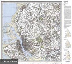 Liverpool (1923) Popular Edition Folded Sheet Map