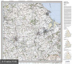 Middlesbrough (1925) Popular Edition Folded Sheet Map