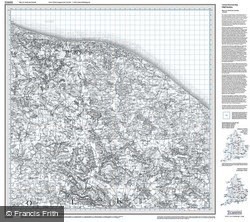 North East Norfolk (1838) Old Edition Folded Sheet Map
