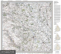 Northallerton & Ripon (1924) Popular Edition Folded Sheet Map