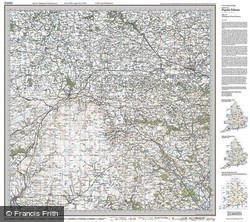 Okehampton & North Dartmoor (1919) Popular Edition Folded Sheet Map