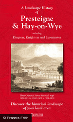 Presteigne & Hay-on-Wye (1831) 3-Map Boxed Sets Folded Sheet Map