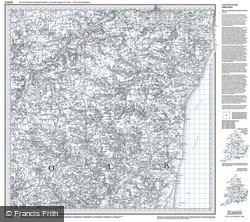 Saxmundham, Aldeburgh & Southwold (1837) Old Edition Folded Sheet Map