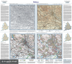 Bolton (1842) Past & Present Folded Sheet Map