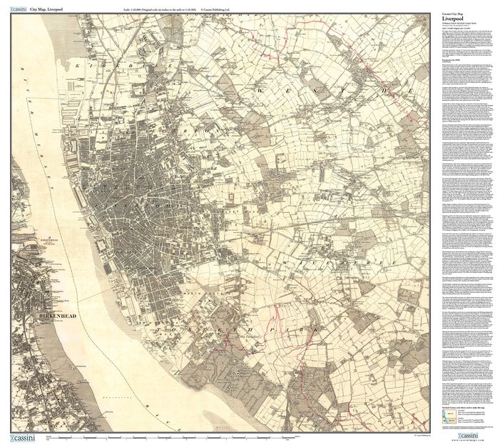 Liverpool 1850-1851 (1850) City Sheet Map