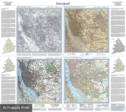 Liverpool (1840) Past & Present Folded Sheet Map