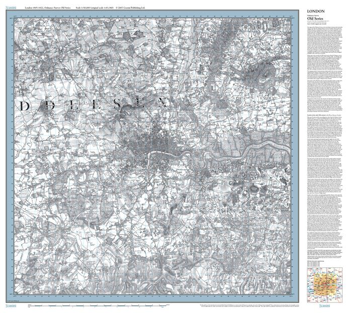 London 1805-1822 (1805) London Sheet Map