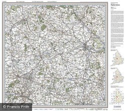 Stafford & Telford (1921) Popular Edition Folded Sheet Map