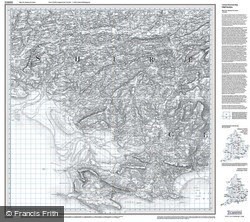 Swansea & Gower (1830) Old Edition Folded Sheet Map
