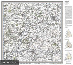 Swindon & Devizes (1919) Popular Edition Folded Sheet Map
