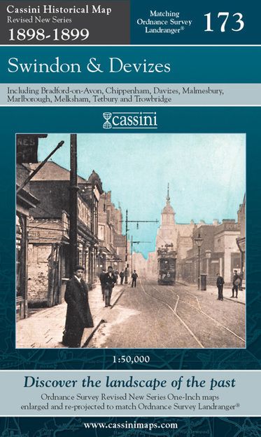 Swindon & Devizes (1898) Revised New Series Map
