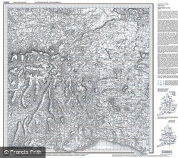 Taunton & Lyme Regis (1809) Old Edition Folded Sheet Map