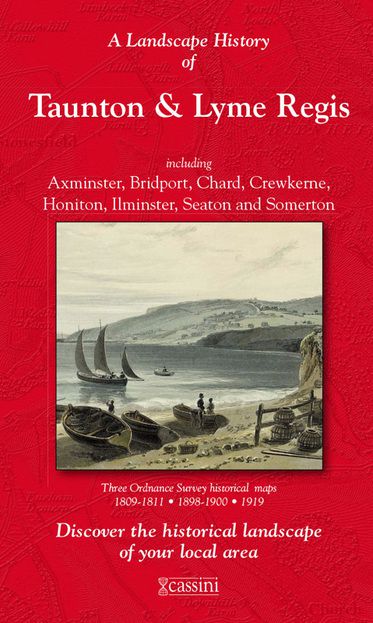 Taunton & Lyme Regis (1809) 3-Map Boxed Sets Folded Sheet Map