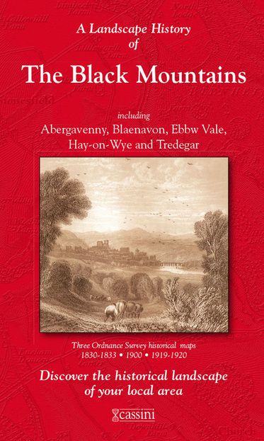 The Black Mountains (1830) 3-Map Boxed Sets Folded Sheet Map