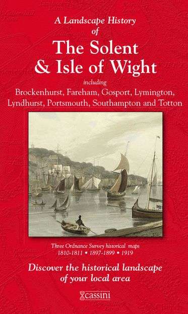 The Solent & Isle of Wight (1810) 3-Map Boxed Sets Folded Sheet Map