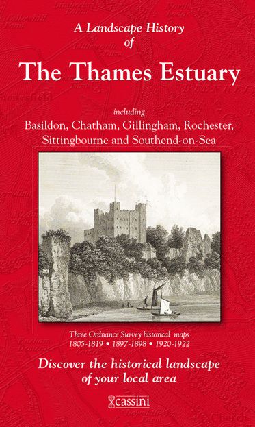 The Thames Estuary (1805) 3-Map Boxed Sets Folded Sheet Map