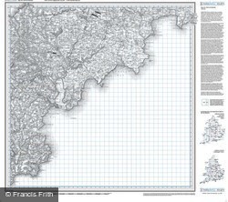 Truro & Falmouth (1813) Old Edition Folded Sheet Map