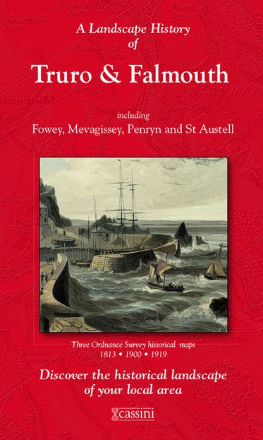 Truro & Falmouth (1813) 3-Map Boxed Sets Folded Sheet Map
