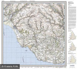 Vale of Glamorgan (1919) Popular Edition Folded Sheet Map