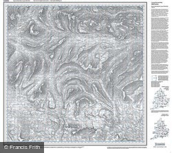 Wensleydale & Upper Wharfedale (1852) Old Edition Folded Sheet Map