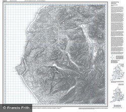 West Cumbria (1865) Old Edition Folded Sheet Map