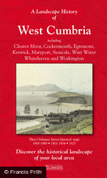 West Cumbria (1865) 3-Map Boxed Sets Folded Sheet Map